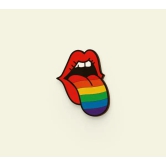 Pride Tongue Pin-1 x 1.25  in