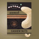 Nutraj Anmol Premium Cashew Nuts (Jumbo Size) 500g