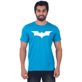 ferocious - Teal Blue Cotton Regular Fit Men's T-Shirt ( Pack of 1 ) - None