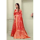 ofline selection - Red Silk Saree With Blouse Piece (Pack of 1) - Red