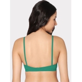 IN CARE LINGERIE - Green Cotton Non Padded Womens T-Shirt Bra ( Pack of 1 ) - None