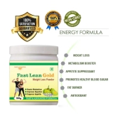 Saint Ayurveda Fast lean gold Fat Burnner & Body weight loss Powder 100 gm Unflavoured Single Pack