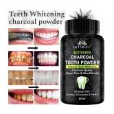 Intimify Activated Charcoal Teeth Whitening Powder, Natural Denture Oral Kit, 100 Gms