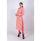 Ladies New Fashion Cotton Hand Chikankari Kurti