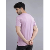 Paul Street - Mauve 100% Cotton Slim Fit Mens T-Shirt ( Pack of 1 ) - None