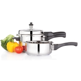 Premier Comfort Stainless Steel Combo 3 Ltr Cooker & Pan Combo SG523