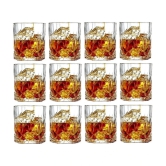 Somil Whisky  Glasses Set,  200 ML - (Pack Of 12)