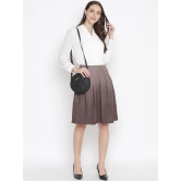 Oxolloxo Woman Brown Woolen Skirt