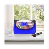 PrettyKrafts Blue Vanity Kit and pouches - 1 Pc - Blue