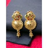 AanyaCentric Gold Chandbalis Earrings ( Pack of 1 ) - Gold