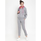 Wild West Grey Fleece Solid Tracksuit - Single - None