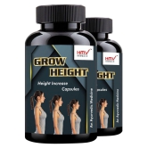 HMV Herbals Grow Height Herbal Height Growth Capsule 60 no.s Pack Of 2