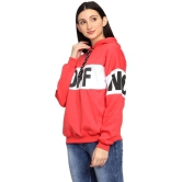 PPTHEFASHIONHUB Fleece Womens Hooded Sweatshirt ( Red ) - None