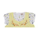 NammaBaby - Cotton Blend Yellow Baby Girl Frock ( Pack of 1 ) - None