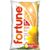 Fortune Sunflower Oil 1L  Pouch