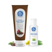 Natural Coffee Cranberry Face Scrub (75 gm) + Natural Mini Vita Rich Face Wash (25 ml)