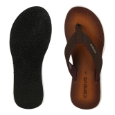 Campus - Brown Mens Thong Flip Flop - None