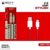 Nesty GRDC X60(2Pcs)2.8 Amp Micro Data Cable