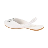 Shoetopia - White Womens Flats - None