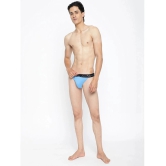 La Intimo Cotton Mens Bikini ( Blue ) - None