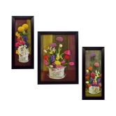 Indianara - Floral Painting With Frame