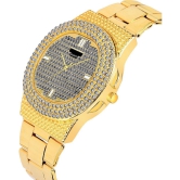 Hala - Gold Stainless Steel Analog Men's Watch