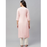 AMIRA'S INDIAN ETHNICWEAR - Pink Straight Rayon Women's Stitched Salwar Suit ( Pack of 1 ) - None