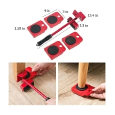 Furniture Lifter/Shifter ToolFurniture Shifting Tool Heavy Furniture Appliance Lifter and Mover Tool Set Easy Convenient Moving Tools Heavy Move Furniture Can Easily Lift Heavy - Red