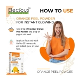 Elecious Orange Peel Powder For Skin and Face (200 Grams) | No Chemical, No preservative