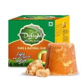 Pink Delight 100% Chemical Free Gur (Jaggery) | Dark Brown | 900 GM