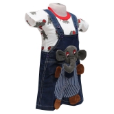 Balloons Multicolor Denim Rompers - 12-18 Months