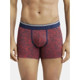 Jockey US63 Men Super Combed Cotton Elastane Printed Trunk - Assorted (Pack of 2 & Prints may vary) - None