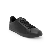 RedTape Mens Black Vulcanised Shoes