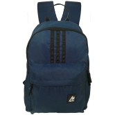 MIKE 25 Ltrs Navy Blue School Bag for Boys & Girls