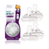 Philips Avent Fast Flow nipple Silicone Nipple ( 4 pcs )