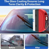 Car Film Cleaning Brush Windshield Cleaner Oil Film Remover for Glass Water Spot Remover for Glass Surfaces