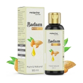 myUpchar Ayurveda Rogan Badam (Almond) Oil -100 ml | 100% Pure oil for Glowing Skin & Hair Growth