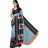 LEELAVATI - Multicolor Georgette Saree With Blouse Piece ( Pack of 1 ) - Multicolor