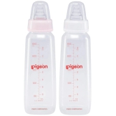 Pigeon - 240 Pink Feeding Bottle ( Pack of 2 )