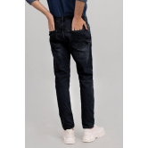 Stone Black Blue Skinny Jeans - Edgy Style and Perfect Fit-32