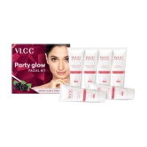 VLCC Party Glow Facial Kit 60 g For Party Ready, Anytime & Anywhere