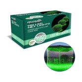 MIRADH Net Mesh String Lights For Diwali Decoration Green Outdoor Wall lights Cool Day Light - Pack of 1