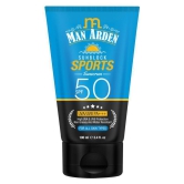 Man Arden SPF 50 UVA and UVB Protection Non Greasy and Water Resistant Sunblock Sport Sunscreen Cream (100 ml)