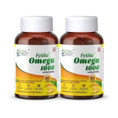 Fytika Omega 1000 (Omega-3 Fatty acids)- 2x60 Capsules (Pack of 2)