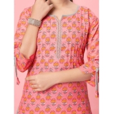 Aarika Red Cotton Girls Kurta and Sharara Set ( Pack of 1 ) - None