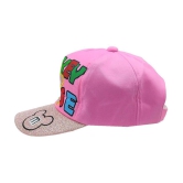 Zacharias Girl's Kids Cotton Cap kc-10-Light-Pink- (Pack of 1) (1-4 Years) - None