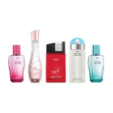 Riya Pink, Blue Pearl & Fluence & Party Wear & Melody Eau De Parfum (EDP) For Women 500 ( Pack of 5 )