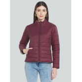 PPTHEFASHIONHUB - Polyester Maroon Puffer Pack of 1 - None