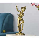 Classical Dance Pose Lady statue-Gold