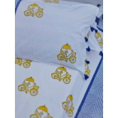 Cycle Printed Bedsheet